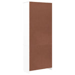 Vitrinekast Alta 77X35X186,5 Cm Massief Grenenhout