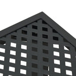 7-Delige Tuinset Staal Antracietkleurig