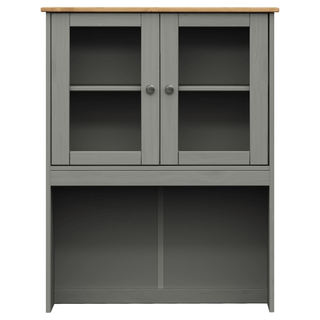 Hoge Kast Vigo 78X40X175 Cm Massief Grenenhout