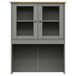 Hoge Kast Vigo 78X40X175 Cm Massief Grenenhout