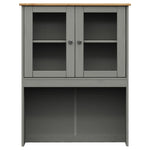 Hoge Kast Vigo 78X40X175 Cm Massief Grenenhout