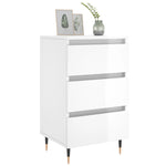 Nachtkastje 40X35X69 Cm Bewerkt Hout