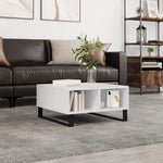 Salontafel 60X60X30 Cm Bewerkt Hout
