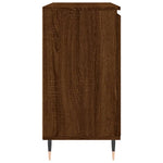 Dressoir 104X35X70 Cm Bewerkt Hout Bruin Eikenkleur