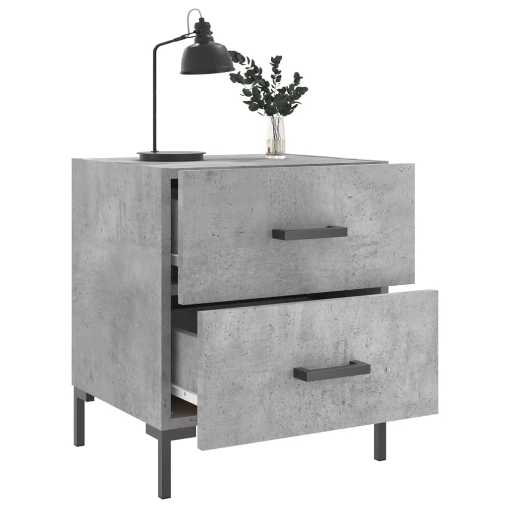 Nachtkastjes 40X35X47,5 Cm Bewerkt Hout