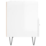 Nachtkastje 40X35X47,5 Cm Bewerkt Hout