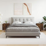 Nachtkastje 40X40X50 Cm Bewerkt Hout Eikenkleurig