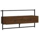 Tv-Meubel Wandgemonteerd 00,5X30X5 Cm Hout