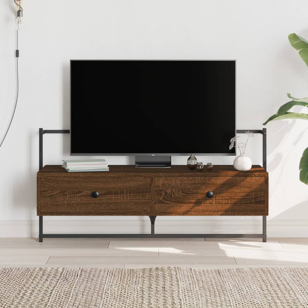 Tv-Meubel Wandgemonteerd 00,5X30X5 Cm Hout