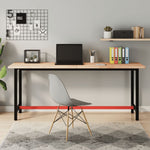 Bureaublad 220X55X2,5 Cm Massief Beukenhout