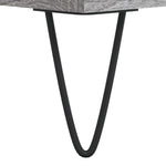 Hoge Kast 69,5X34X180 Cm Bewerkt Hout Eikenkleurig
