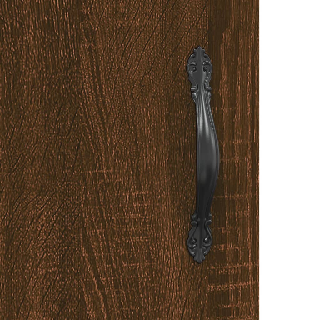 Hoge Kast 69,5X34X180 Cm Bewerkt Hout