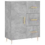 Hoge Kast 69,5X34X180 Cm Bewerkt Hout