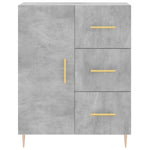 Hoge Kast 69,5X34X180 Cm Bewerkt Hout