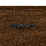 Hoge Kast 69,5X34X180 Cm Bewerkt Hout
