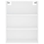 Hoge Kast 69,5X34X180 Cm Bewerkt Hout