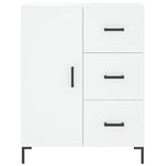 Hoge Kast 69,5X34X180 Cm Bewerkt Hout