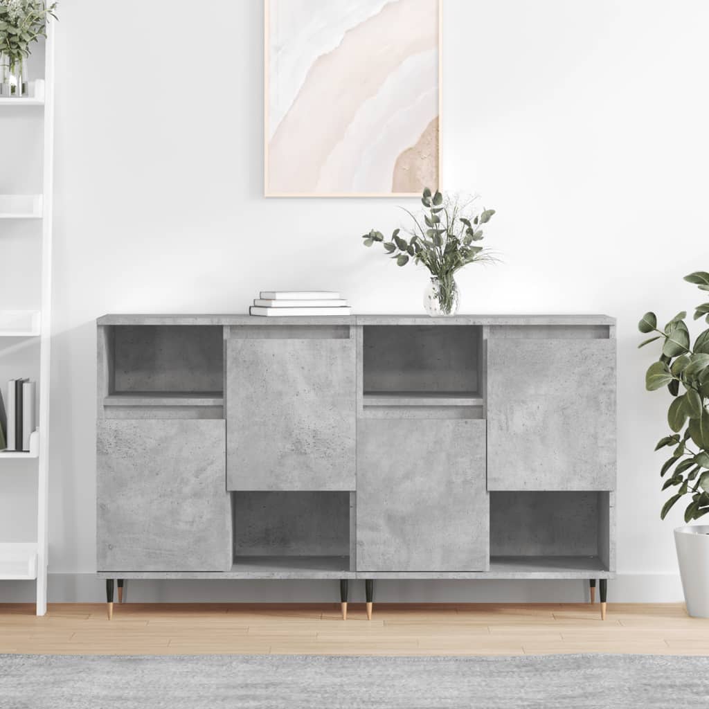 Dressoirs Bewerkt Hout Eikenkleurig