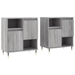 Dressoirs Bewerkt Hout Eikenkleurig