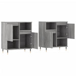 Dressoirs Bewerkt Hout Eikenkleurig