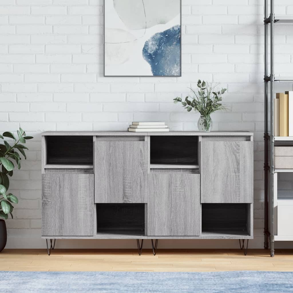 Dressoirs Bewerkt Hout Kleurig