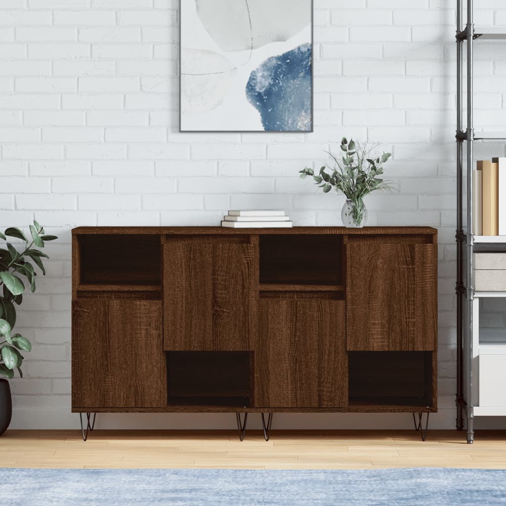 Dressoirs Bewerkt Hout Kleurig
