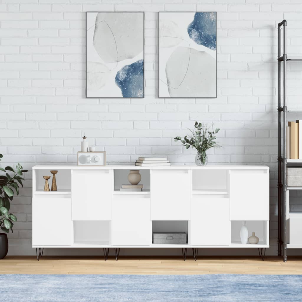 Dressoirs Bewerkt Hout Kleurig