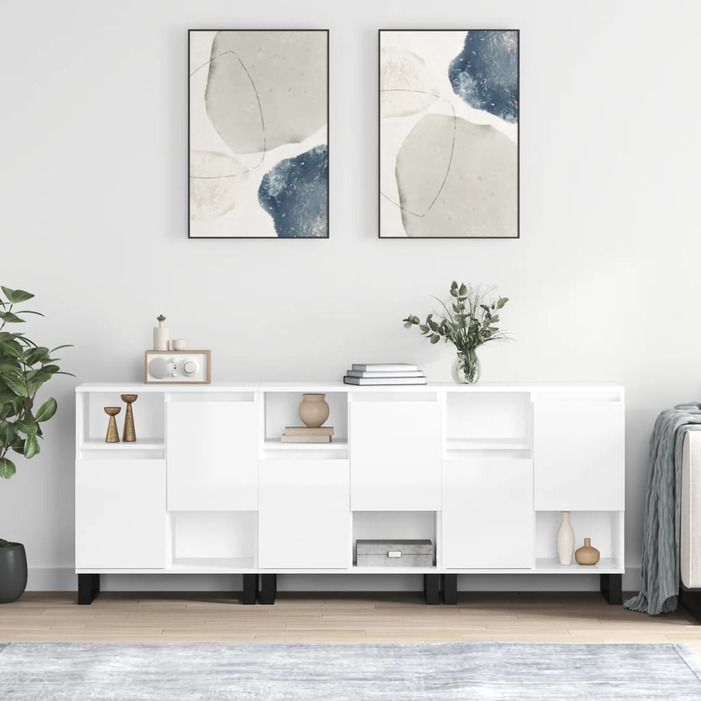 Dressoirs Bewerkt Hout
