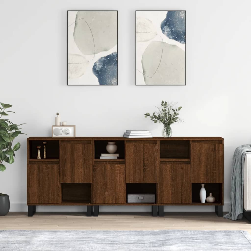 Dressoirs Bewerkt Hout