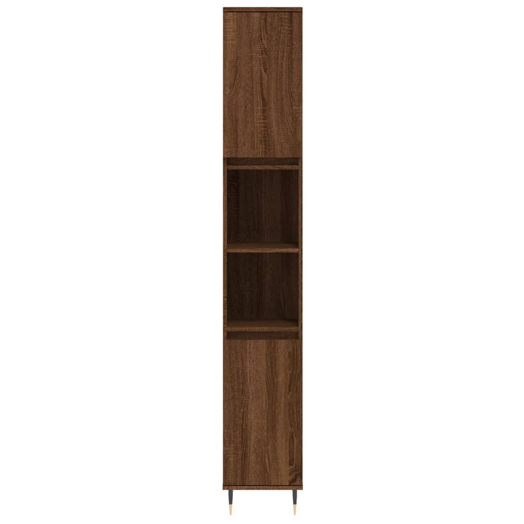 Badkamermeubelset Bewerkt Hout