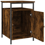 Nachtkastje 40X42X60 Cm Bewerkt Hout Kleurig