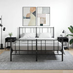 Nachtkastje 40X41X50 Cm Bewerkt Hout Kleurig