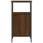 Nachtkastje 41X31X80 Cm Bewerkt Hout