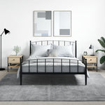 Nachtkastje 40X42X45 Cm Bewerkt Hout Kleurig