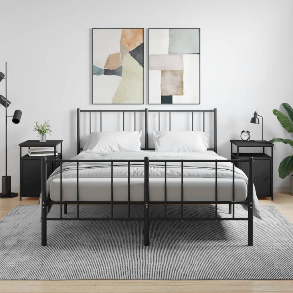 Nachtkastje 40X42X60 Cm Bewerkt Hout Bruin Eikenkleur