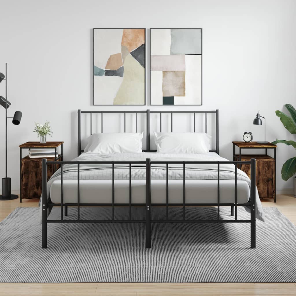 Nachtkastje 40X42X60 Cm Bewerkt Hout Bruin Eikenkleur