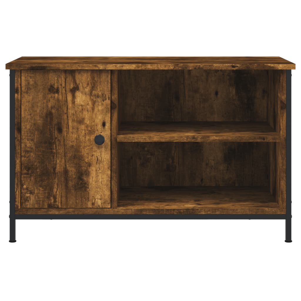 Tv-Meubel 80X40X50 Cm Bewerkt Hout Kleurig