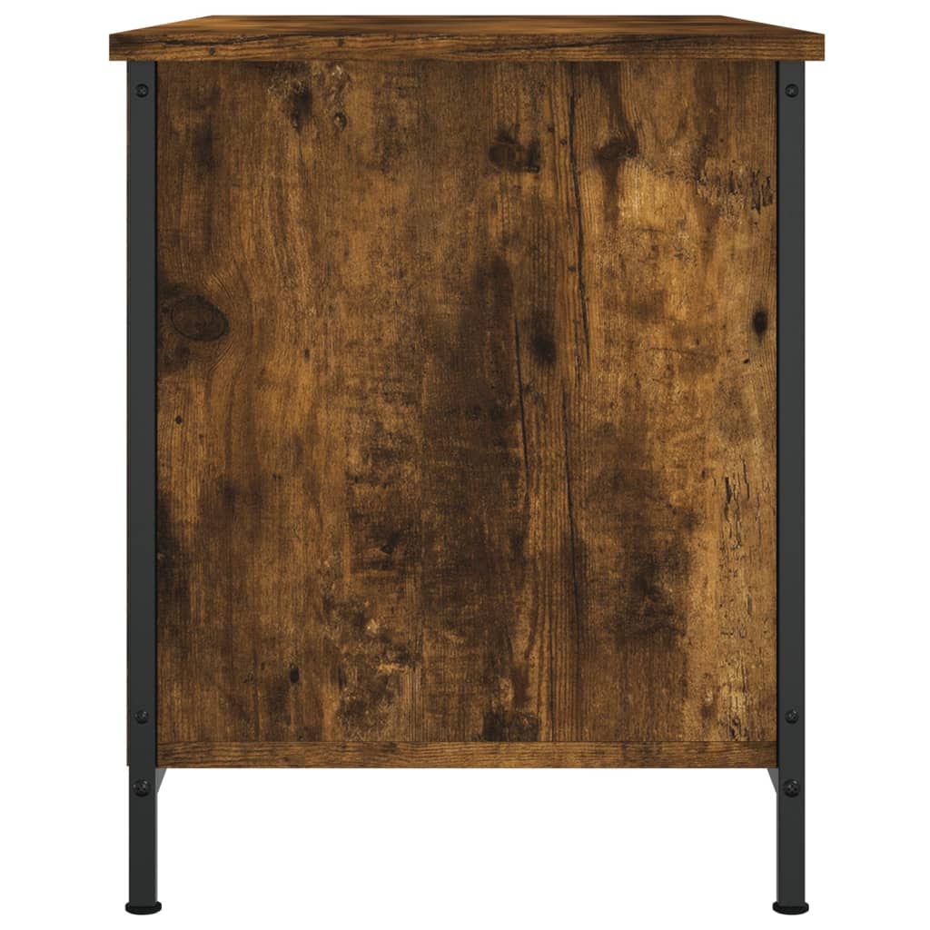 Tv-Meubel 80X40X50 Cm Bewerkt Hout Kleurig