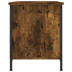 Tv-Meubel 80X40X50 Cm Bewerkt Hout Kleurig