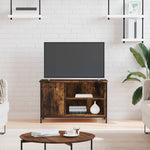 Tv-Meubel 80X40X50 Cm Bewerkt Hout Kleurig