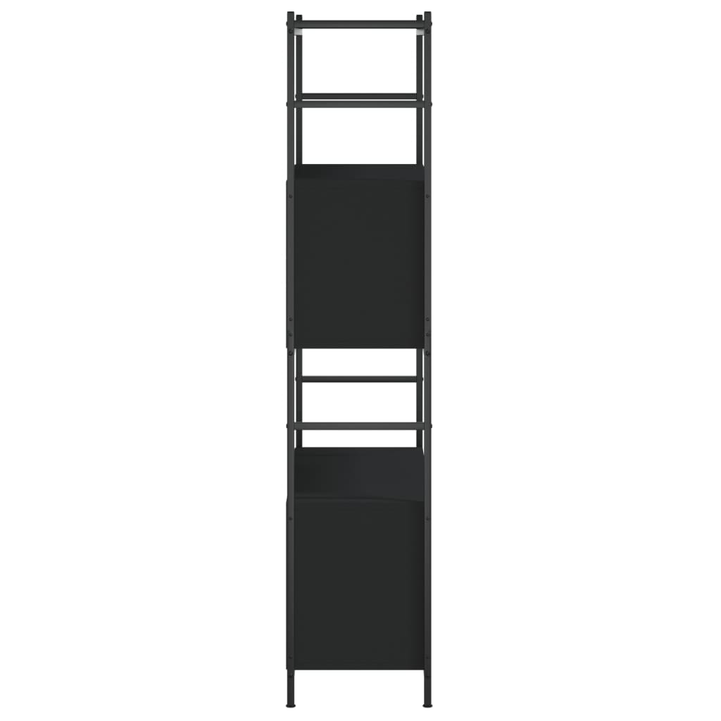 Boekenrek 80X30X145,5 Cm Bewerkt Hout En Ijzer