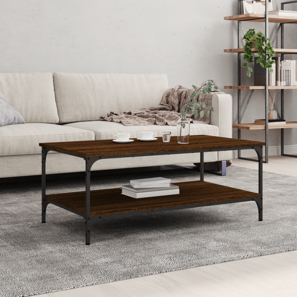 Salontafel Bewerkt Hout
