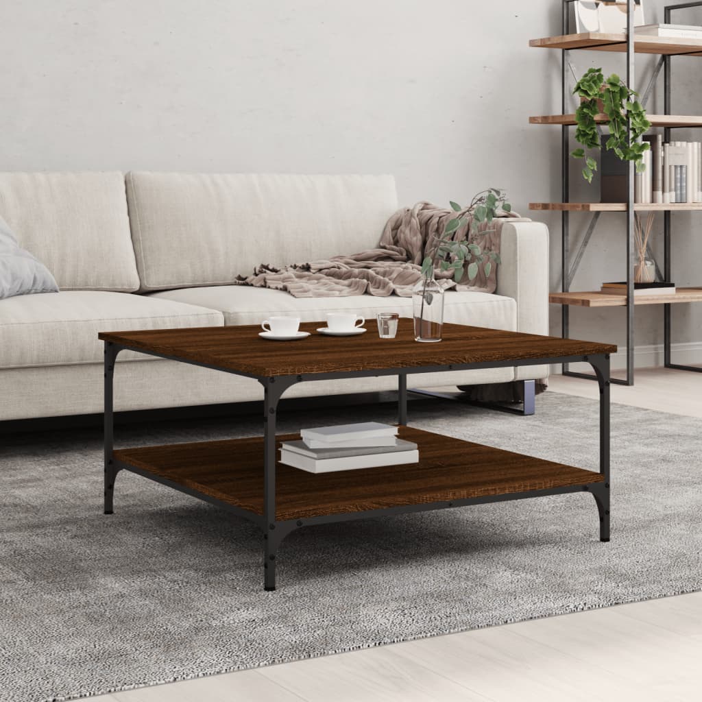 Salontafel Bewerkt Hout