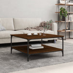 Salontafel Bewerkt Hout