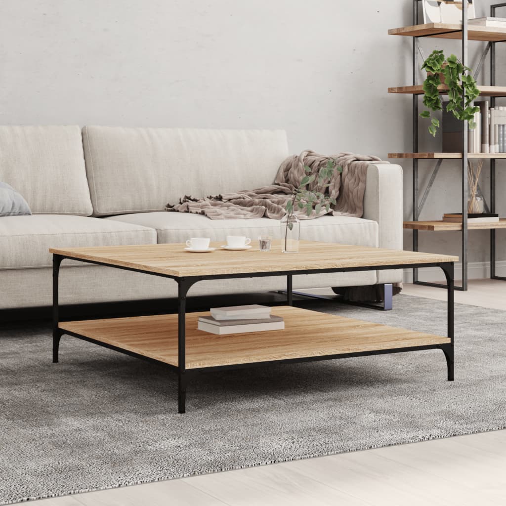 Salontafel Bewerkt Hout