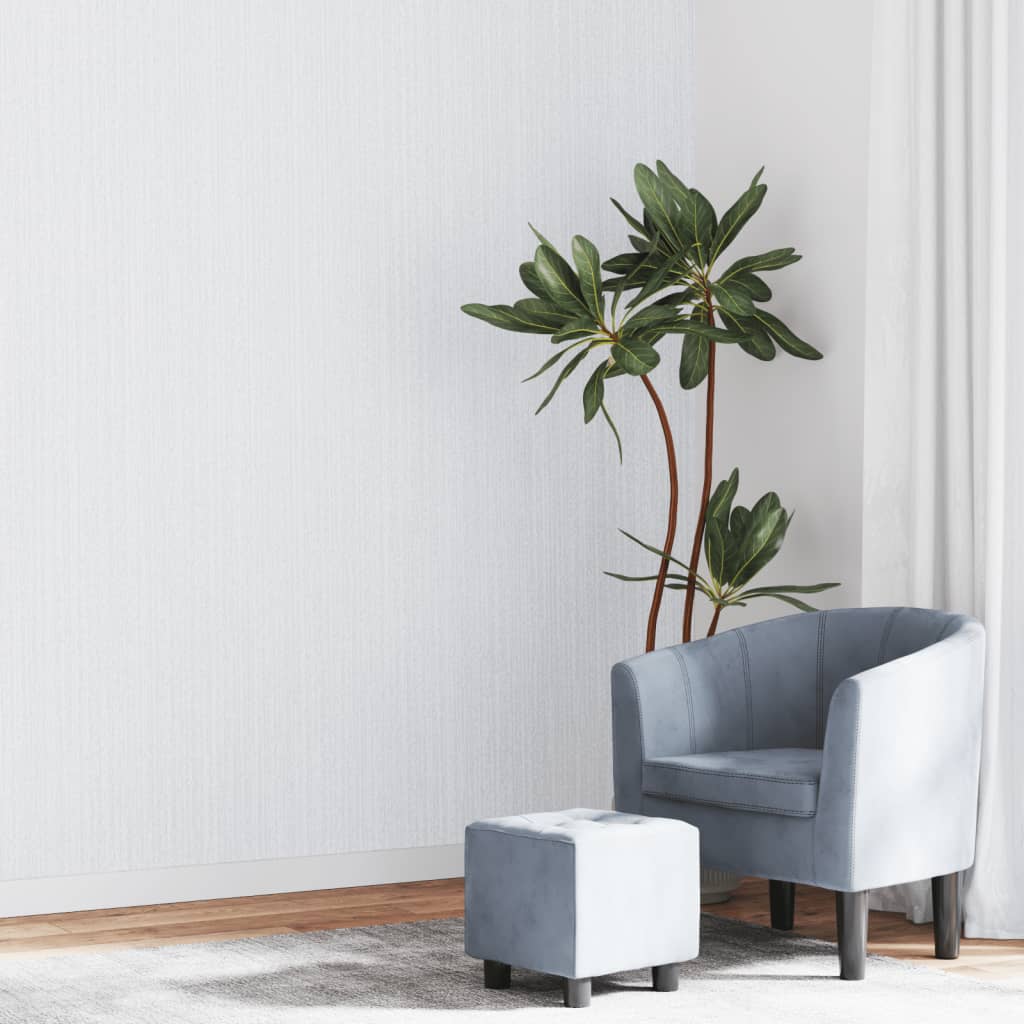 Behang 3D Effen Grijs