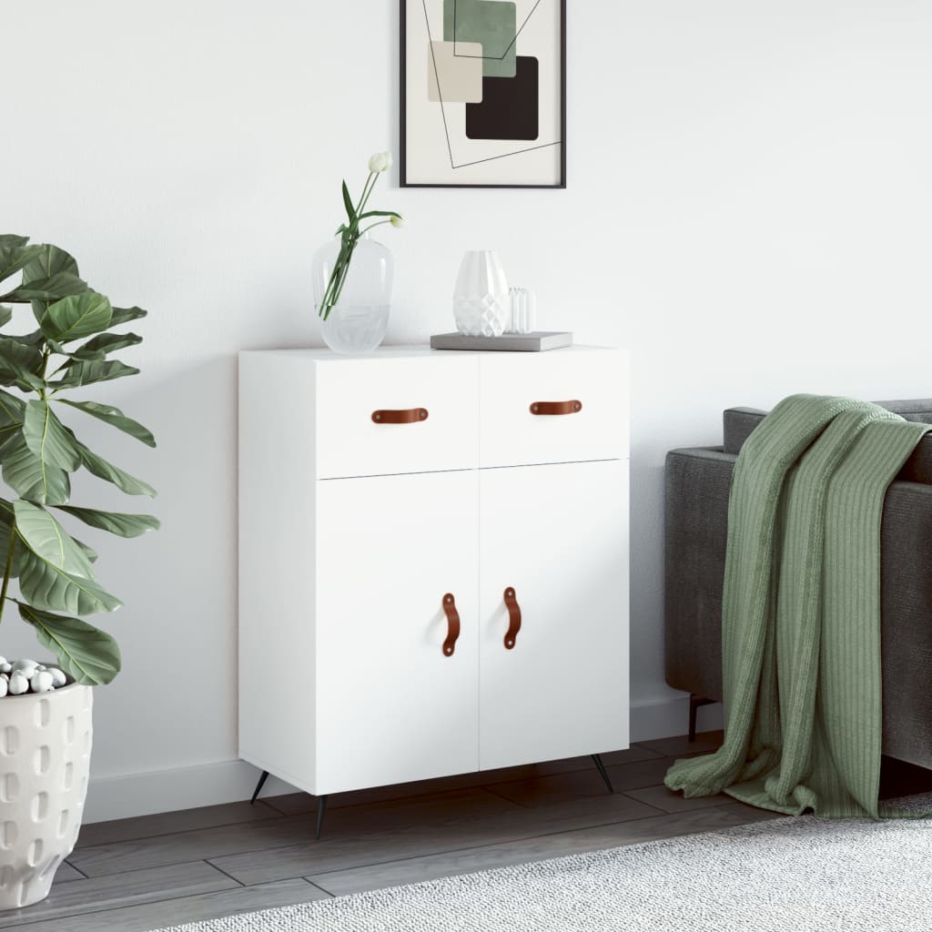 Dressoir 69,5X34X90 Cm Bewerkt Hout