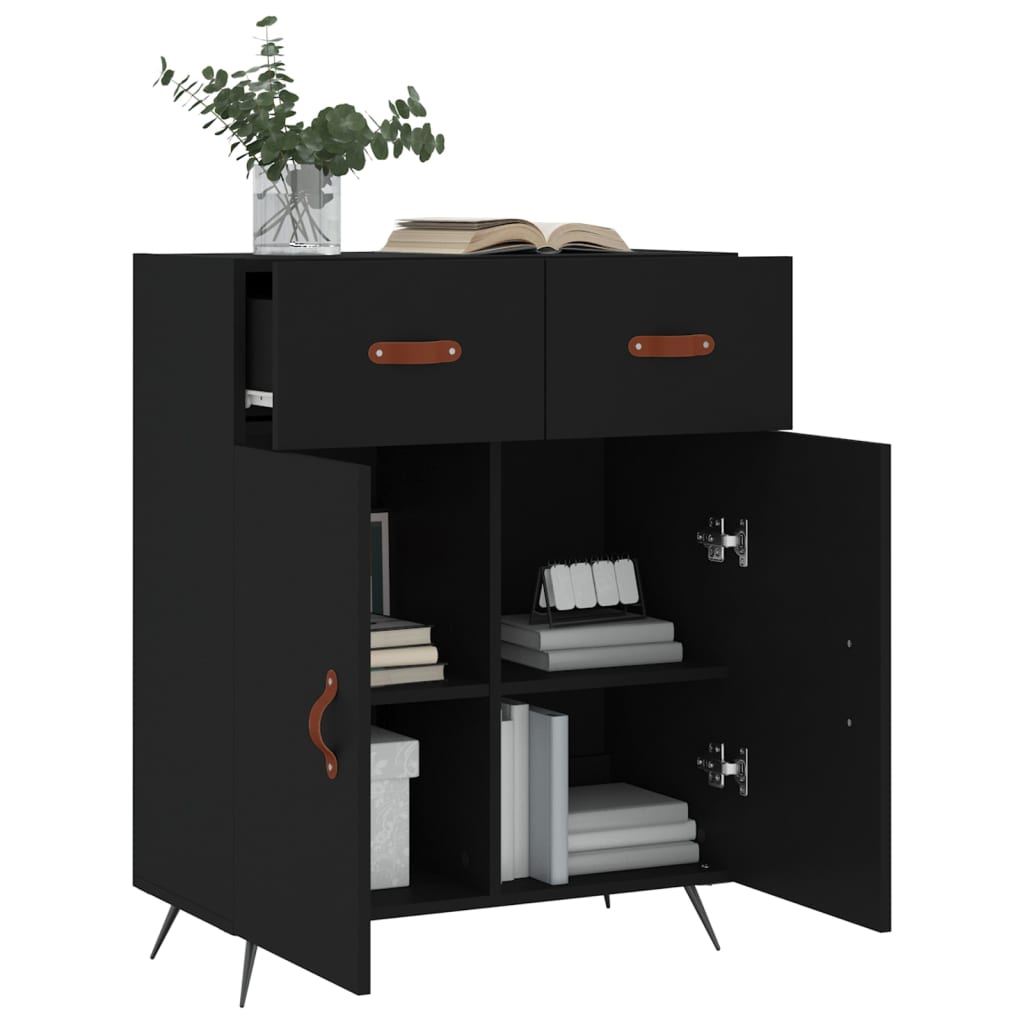 Dressoir 69,5X34X90 Cm Bewerkt Hout