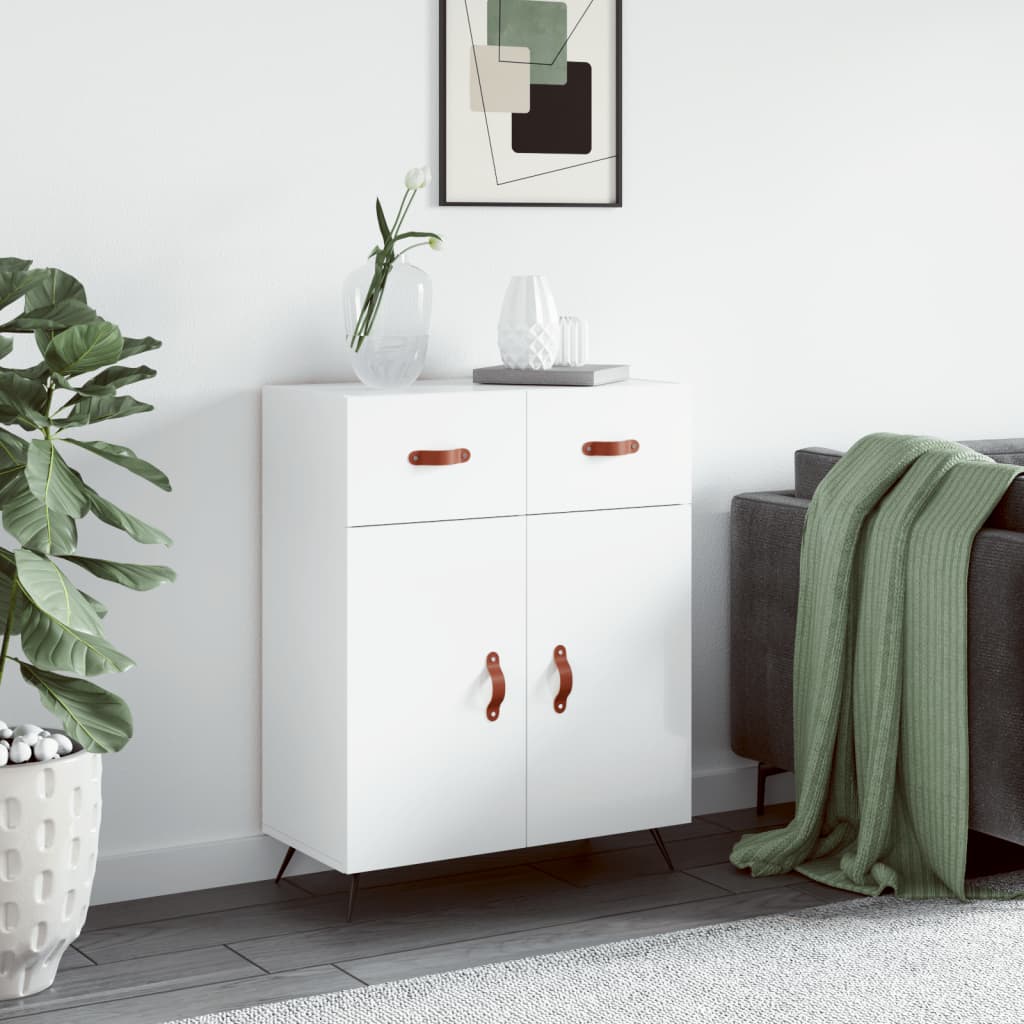 Dressoir 69,5X34X90 Cm Bewerkt Hout