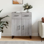 Dressoir 69,5X34X90 Cm Bewerkt Hout